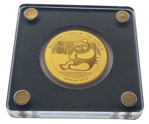 Tschad 5000 Francs 0,155 gr Gold - China Panda 2019 - Bullion Coins of the World