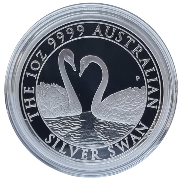 1 Oz Silber Schwan 2022 PP Australien Perth Mint nur 2.500 Stück !