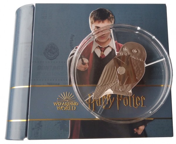 Frankreich 10 Euro Silber Hedwig - Harry Potter 2021 Polierte Platte