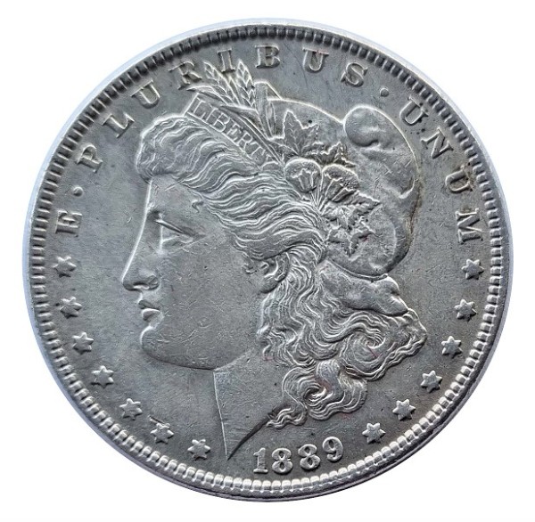 USA Morgan Dollar Silber 1889 - TOP ERHALTUNG!
