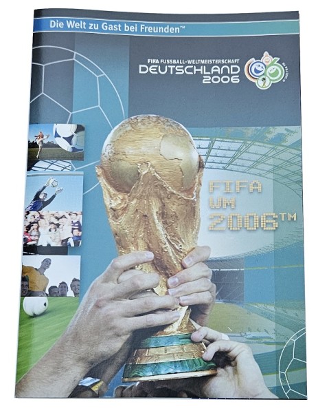 Deutschland: Briefmarken Fifa Fussball WM 2006 Postfrisch mit Sonderstempel