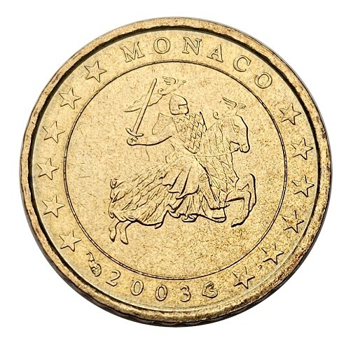 Monaco 10 Cent Kursmünze - Gedenkmünze 2003