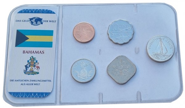 Bahamas das Geld der Welt - Die Kursmünzen der Bahamas
