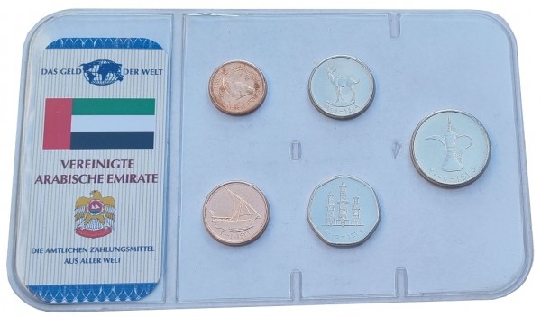 ARE das Geld der Welt - Die Kursmünzen der Vereinigten Arabischen Emirate