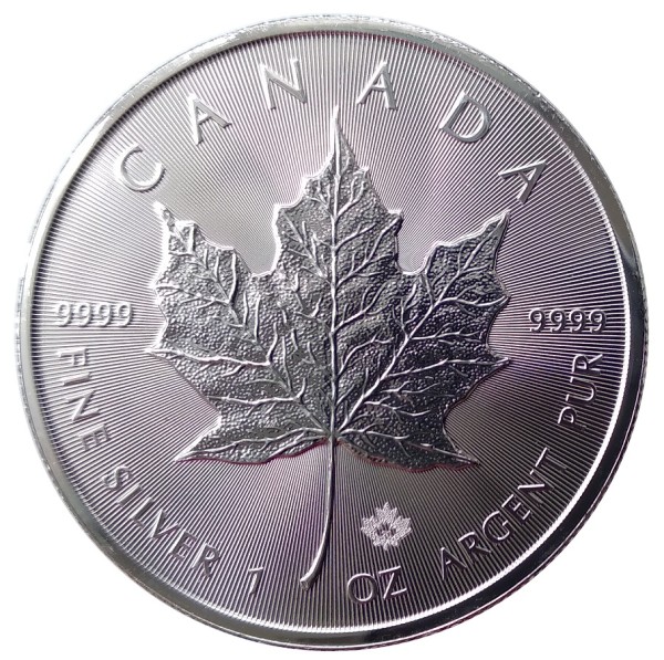 1 Oz Silber Maple Leaf 2020 Kanada 5 Dollars Anlagemünze