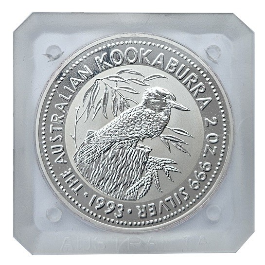 Australien 2 Oz Silber Kookaburra 1993 Silber - Anlagemünze