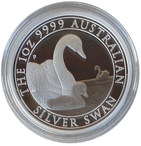 1 Oz Silber Schwan 2019 PP Australien Perth Mint nur 2.500 Stück !