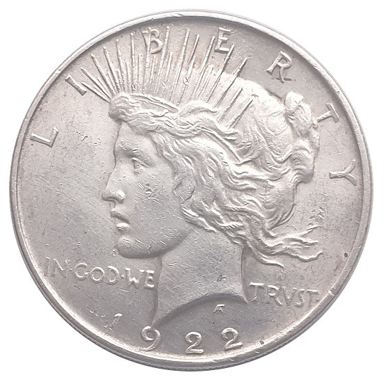 Peace Dollar Silber - diverse Jahrgänge USA 26,73 gr 900/1000 Silber