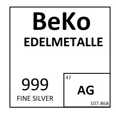 BeKo-Edelmetalle-Silberbarren
