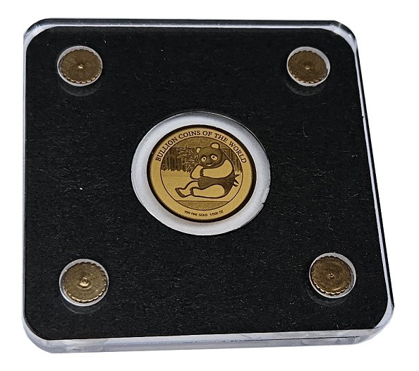 Tschad 3000 Francs 0,062 gr Gold - Panda 2019 - Bullion Coins of the World